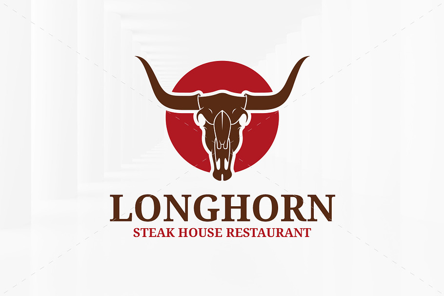 Long Horn Logo Template in Logo Templates - product preview 8