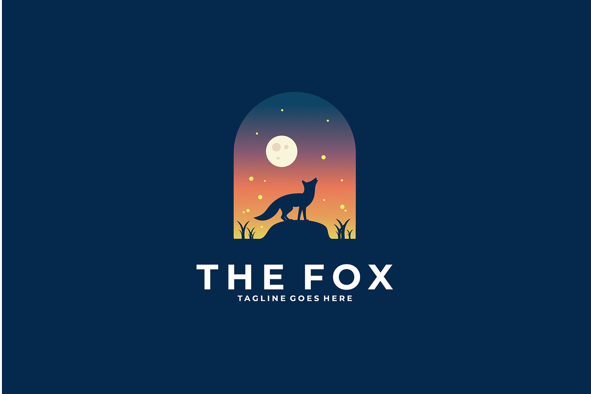 Fox Logo Design in Logo Templates - product preview 8
