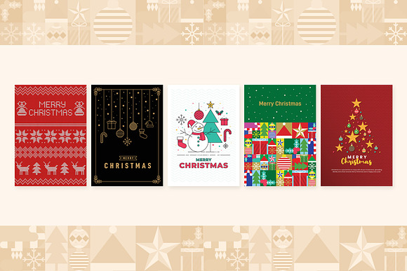Christmas Greeting Card in Instagram Templates - product preview 7