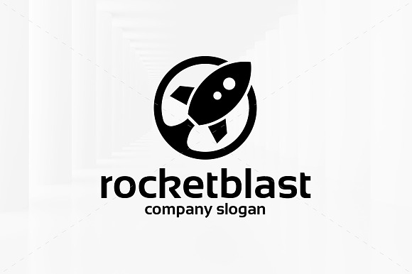 Rocket Blast Logo Template in Logo Templates - product preview 1