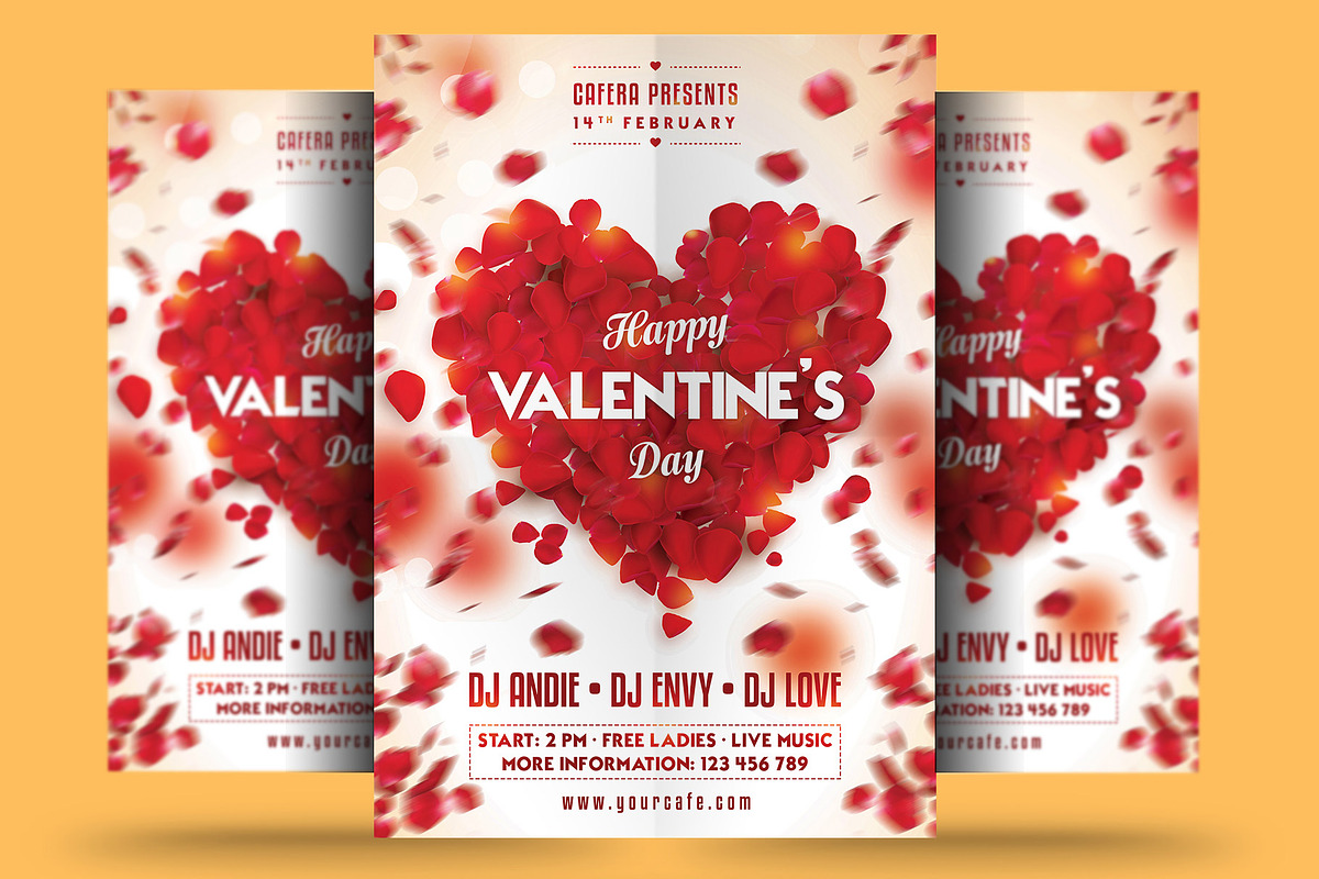 Valentines Flyer in Flyer Templates - product preview 8