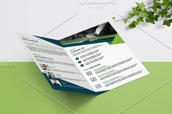 Business Bifold Brochure V969 in Brochure Templates - product preview 1