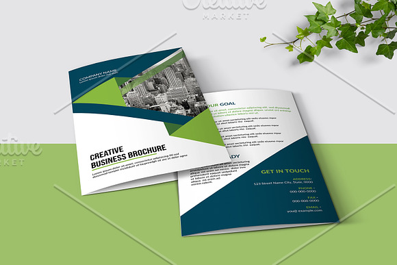 Business Bifold Brochure V969 in Brochure Templates - product preview 3