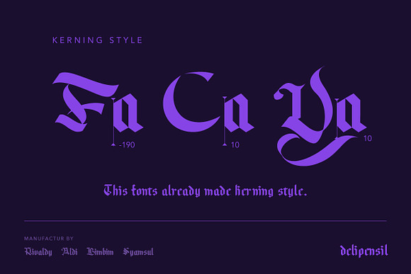 Woliy Medium Font in Blackletter Fonts - product preview 6