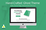 Hand-Crafted Ghost Theme for Authors