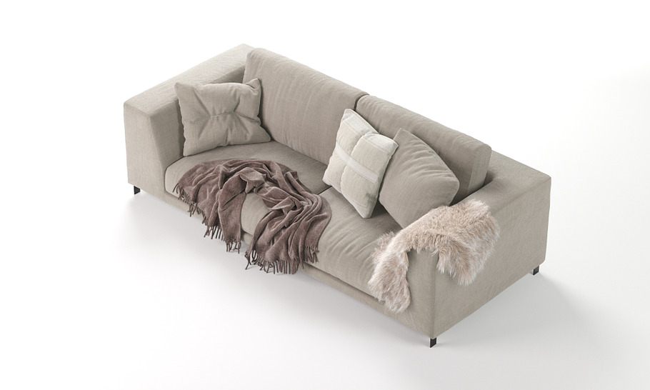 Artis Sofa by DITRE ITALIA 238x102 in Furniture - product preview 2