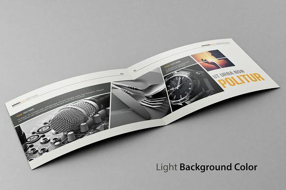 Minimalist Portfolio Brochure in Brochure Templates - product preview 2