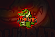 Alligator - Mascot & Esport Logo