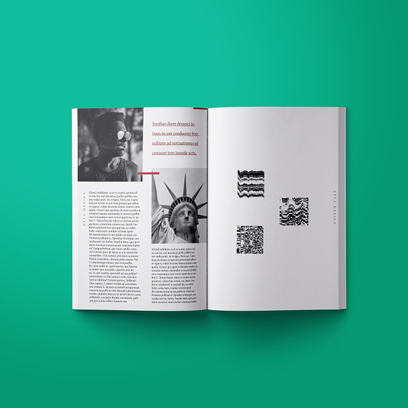 Fluid Layout (Indesign) in Magazine Templates - product preview 5
