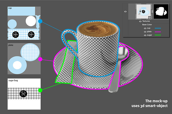 Espresso Cup Mock-up in Product Mockups - product preview 4