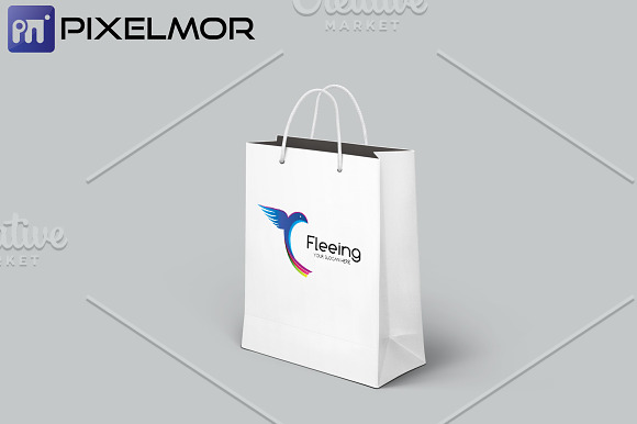 Fleeing Logo in Logo Templates - product preview 2