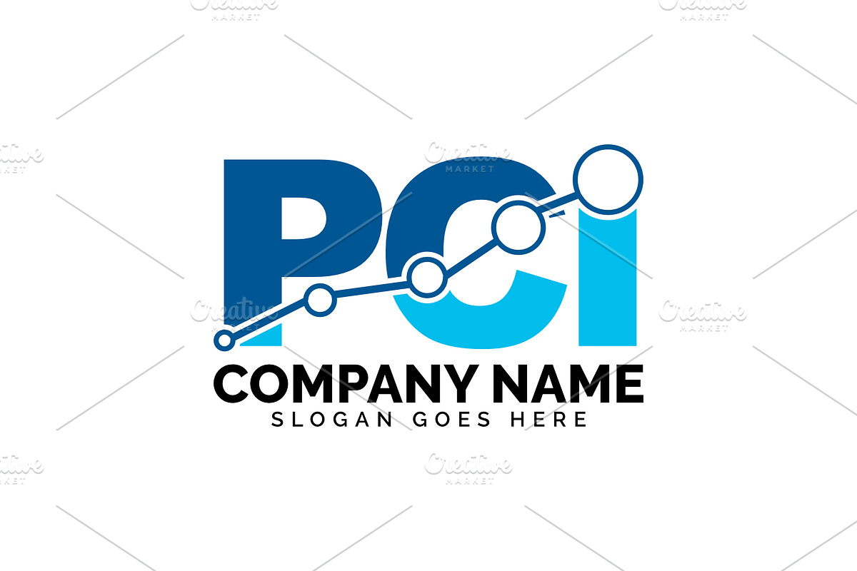 pci letter logo in Logo Templates - product preview 8