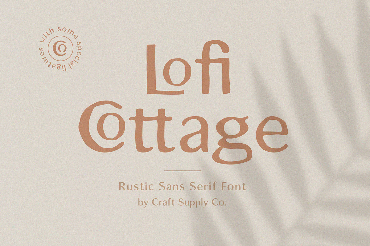 Lofi Cottage - Rustic Sans Serif in Sans-Serif Fonts - product preview 8
