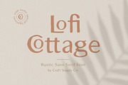 Lofi Cottage - Rustic Sans Serif