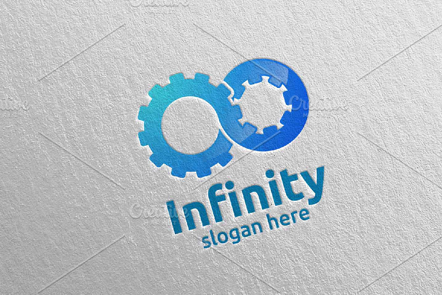 Infinity loop logo Design 9 in Logo Templates - product preview 8