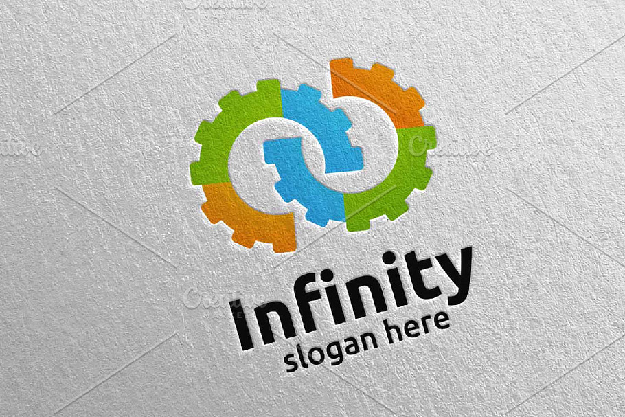 Infinity loop logo Design 11 in Logo Templates - product preview 8