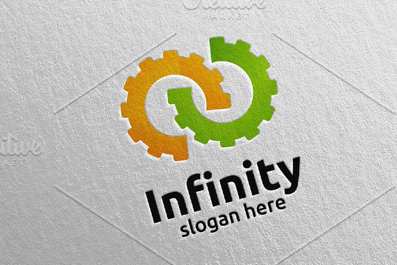 Infinity loop logo Design 11 in Logo Templates - product preview 4