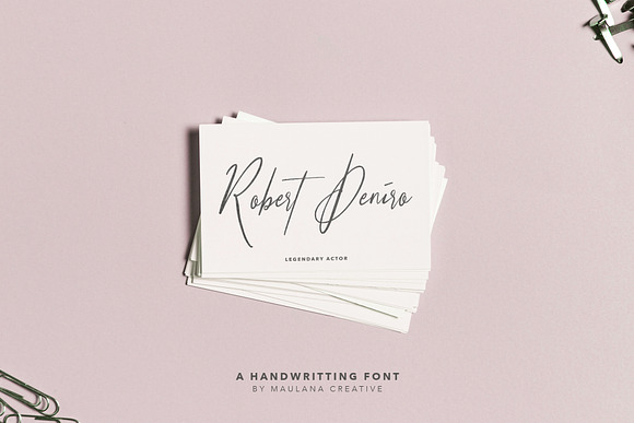 Osttrola Handwritting Font in Script Fonts - product preview 4