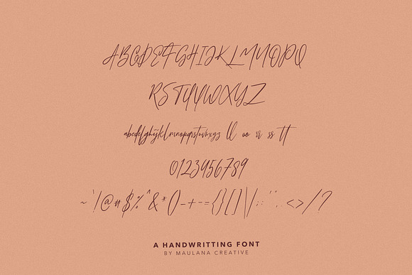 Osttrola Handwritting Font in Script Fonts - product preview 8