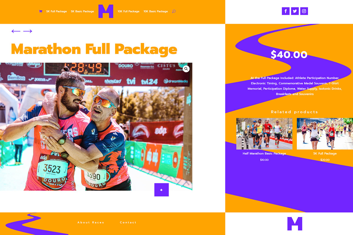 Marathon Packages Template in WordPress Commerce Themes - product preview 8