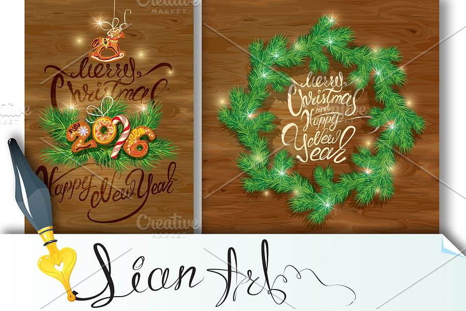 Holiday greeting Cards in Card Templates - product preview 8