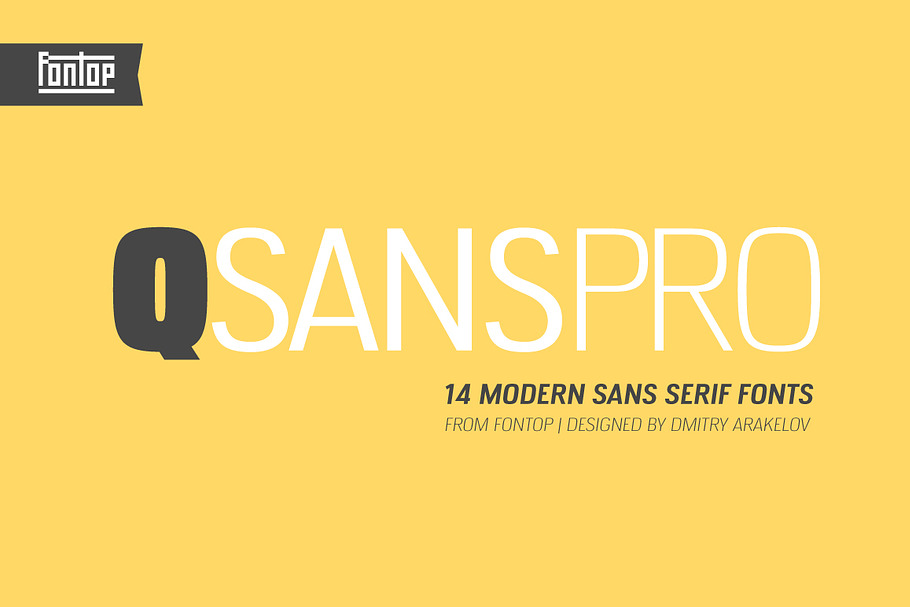Q SANS PRO font family in Sans-Serif Fonts - product preview 8