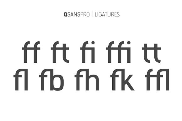 Q SANS PRO font family in Sans-Serif Fonts - product preview 4
