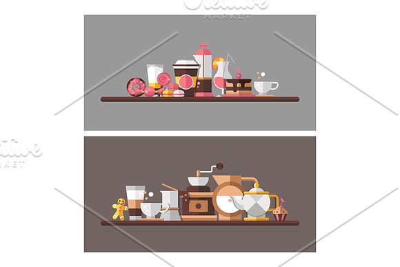 Bakery and Coffee Shop Collection in Web Elements - product preview 10