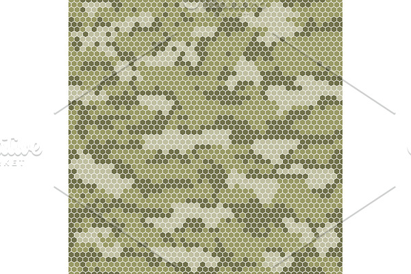 Khaki Digital camouflage seamless