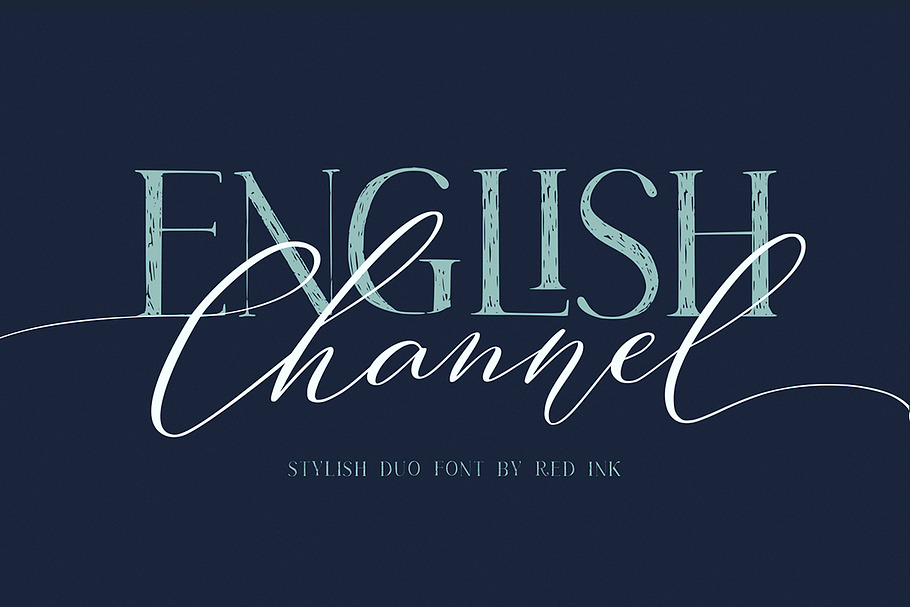 English Channel. Duo Font in Serif Fonts - product preview 8