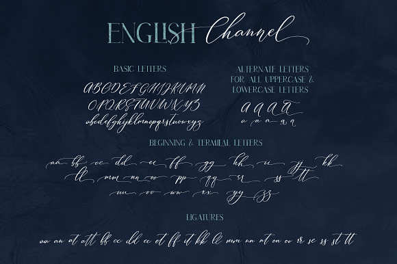 English Channel. Duo Font in Serif Fonts - product preview 13