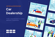M32_Car Dealership Illustrations