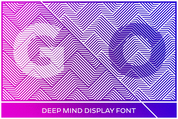 Deep Mind Font (Family Pack) in Display Fonts - product preview 9
