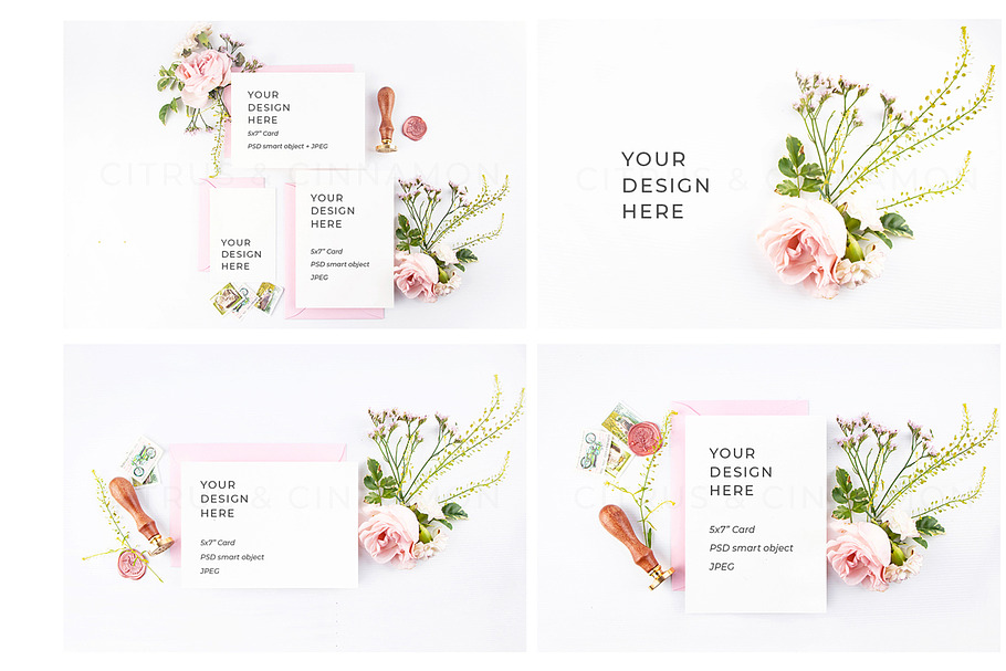 Wedding Stationery Mockup Pack in Print Mockups - product preview 8
