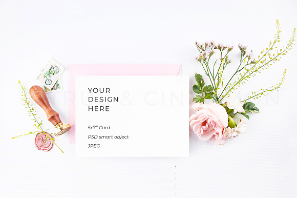 Wedding Stationery Mockup Pack in Print Mockups - product preview 3