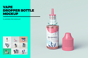 Vape Dropper Bottle MockUp