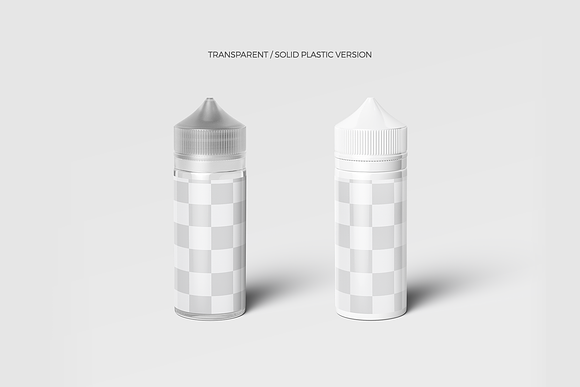 All Sizes Vape Dropper Bottle MockUp in Product Mockups - product preview 3