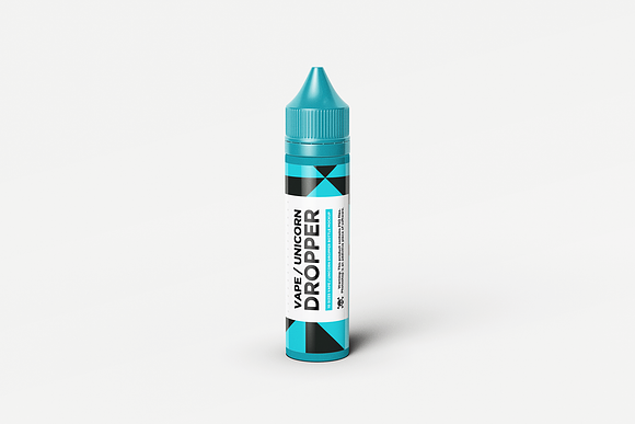 All Sizes Vape Dropper Bottle MockUp in Product Mockups - product preview 11
