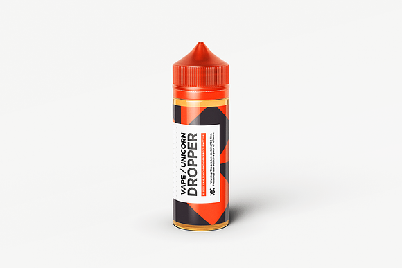 All Sizes Vape Dropper Bottle MockUp in Product Mockups - product preview 12