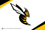 Stinger Bee Logo Template