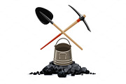 Miner tools and bucket