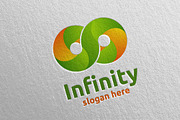 Infinity loop logo Design 12