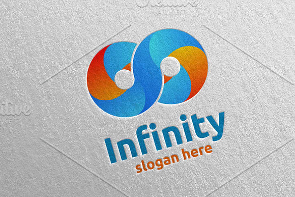 Infinity loop logo Design 12 in Logo Templates - product preview 1