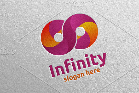 Infinity loop logo Design 12 in Logo Templates - product preview 2