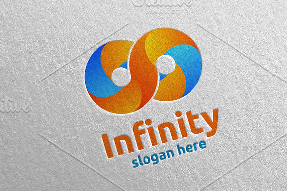 Infinity loop logo Design 12 in Logo Templates - product preview 3