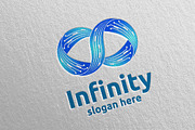 Infinity loop logo Design 14