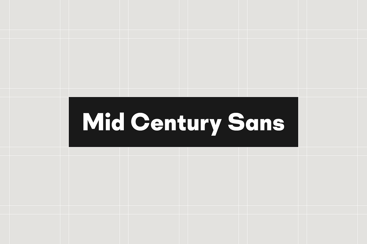 Mid Century Sans in Sans-Serif Fonts - product preview 8