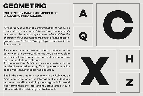 Mid Century Sans in Sans-Serif Fonts - product preview 1