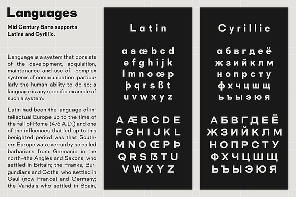 Mid Century Sans in Sans-Serif Fonts - product preview 5