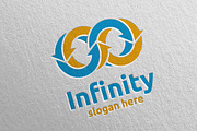 Infinity loop logo Design 15